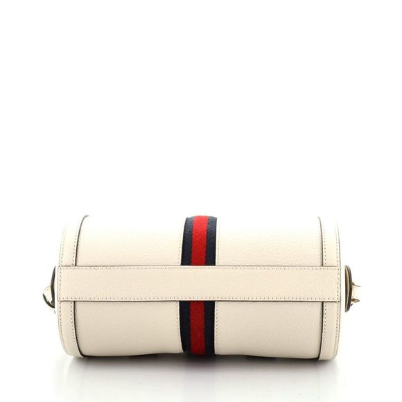 Gucci Ophidia Boston Bag Leather Small White - Picture 4 of 6
